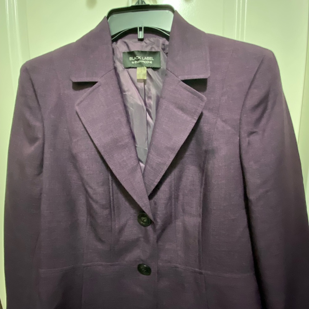 Size 6 purple blazer